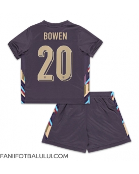 Anglia Jarrod Bowen #20 Echipament de Fotbal Replică European 2024 Copii Deplasare (+ Șorturi)